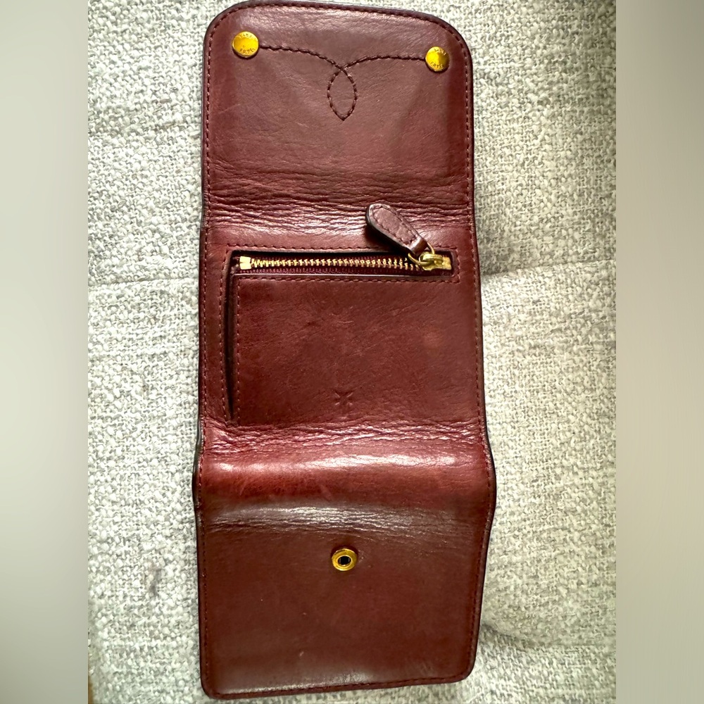 Frye trifold wallet